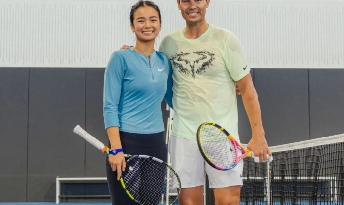 Niềm tự hào tennis Philippines tập cùng Nadal, chuẩn bị cho SEA Games 33