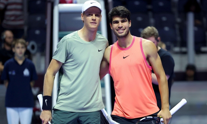 Sinner vượt mặt Alcaraz ở thống kê then chốt của mùa giải