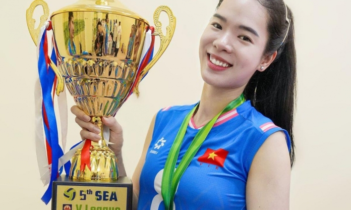 Hoa khôi bóng chuyền trở lại SEA Games sau 8 năm: 'Giờ tôi đã là chị cả'