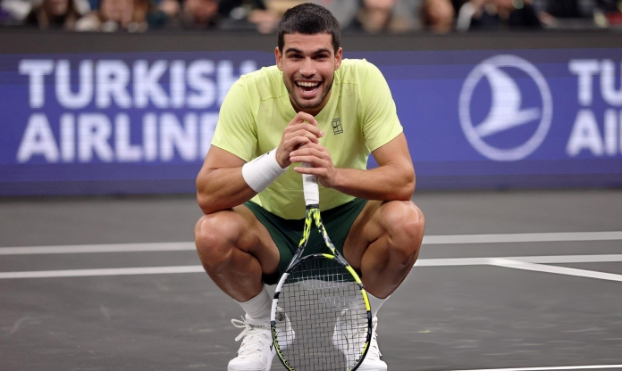 Tái xuất hậu ATP Finals, Alcaraz bất ngờ thua đối thủ có phong độ siêu dở tệ