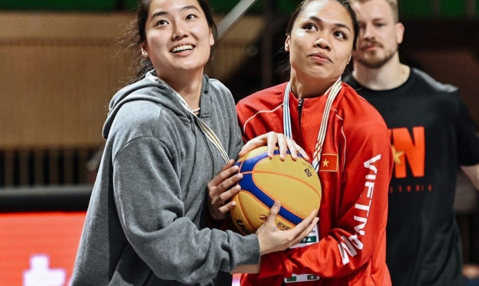 Bóng rổ 3x3 nữ Việt Nam thắng trận đầu tiên ở SEA Games 33