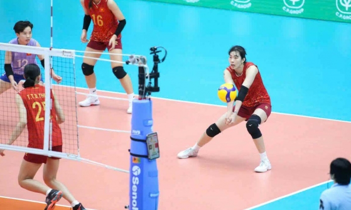 Trần Thị Thanh Thúy tỏa sáng rực rỡ trận chào sân SEA Games 33