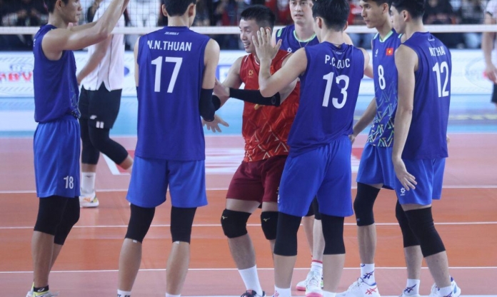 Bóng chuyền nam Việt Nam thắng đậm đà trận ra quân SEA Games 33