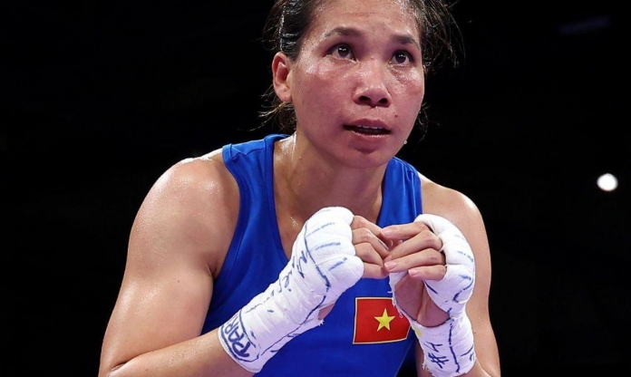 'Bà mẹ hai con' Hà Thị Linh áp đảo, lọt chung kết boxing SEA Games 33