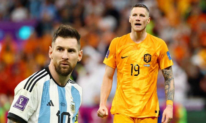 Hình ảnh chưa công bố về cuộc đụng độ giữa Messi và Weghorst tại World Cup 2022
