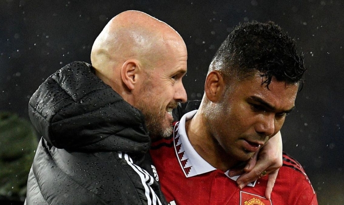Ten Hag báo tin vui về Casemiro, 'bắn tín hiệu' đến cả Ngoại hạng Anh
