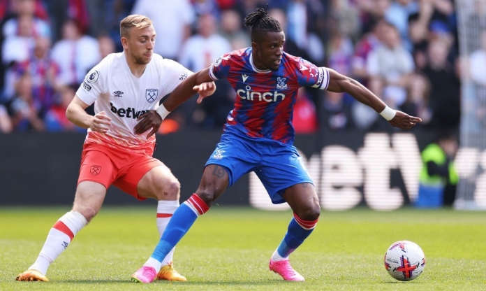 Crystal Palace cùng West Ham tạo ra 'cơn mưa bàn thắng'