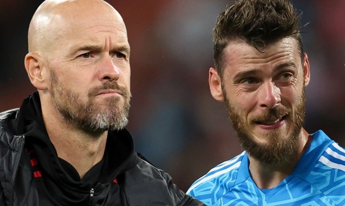 HLV Ten Hag nói lời 'gan ruột' về De Gea sau sai lầm ngớ ngẩn