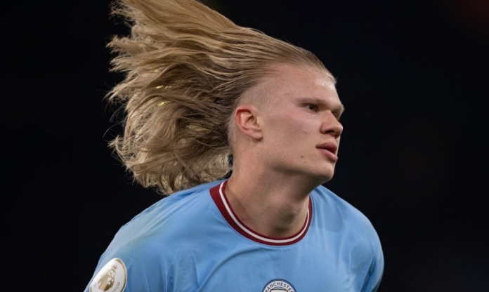 Erling Haaland cuối cùng đã bị khuất phục bởi 'một con quái vật'