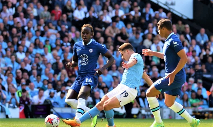 Man City dễ dàng đánh bại Chelsea trong ngày nâng cúp vô địch Ngoại hạng Anh