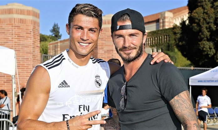 Ronaldo ngưỡng mộ Beckham, bất ngờ muốn có 'bến đỗ của riêng mình'