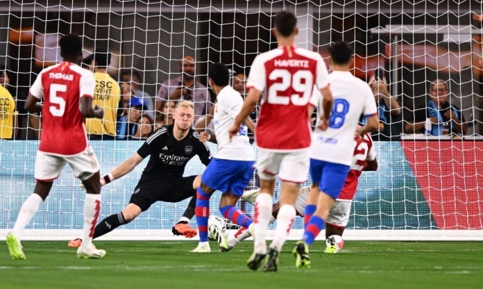 Trực tiếp Arsenal 2-2 Barca: Ăn miếng trả miếng