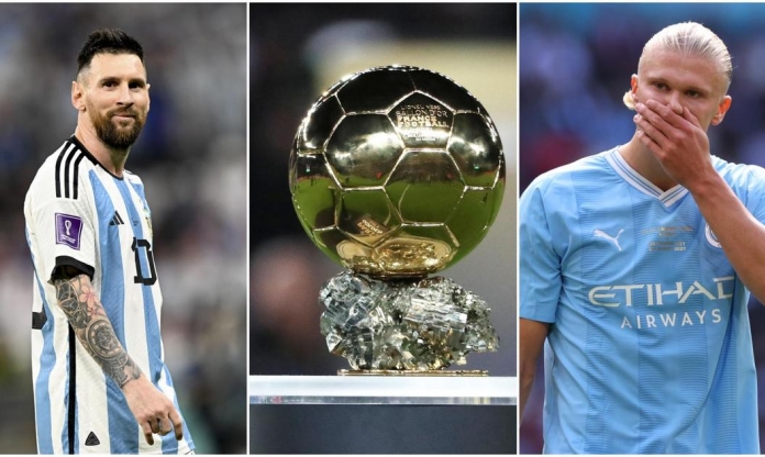 Ngã ngũ cuộc đua Quả bóng Vàng 2023 giữa Messi và Haaland?