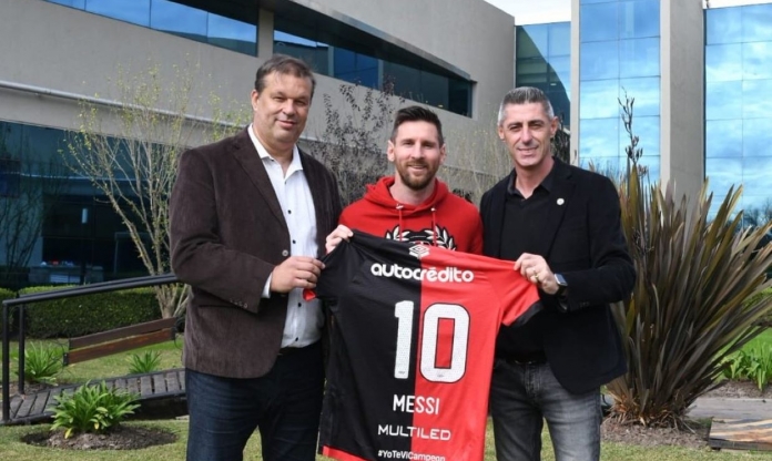 Chính thức ấn định ngày Messi tái hợp Newell's Old Boys