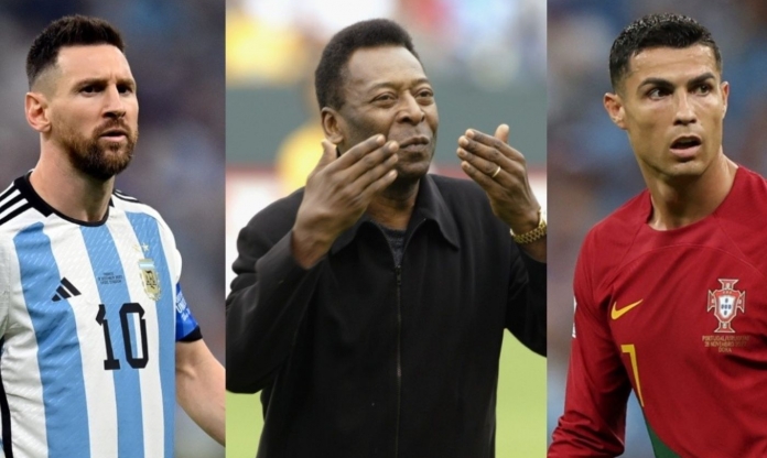 Messi chính thức vượt qua 'Vua bóng đá' Pele, hơn Ronaldo 2 bậc