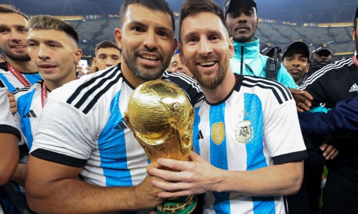 Aguero xác nhận điểm đến tiếp theo của Messi sau khi rời Inter Miami