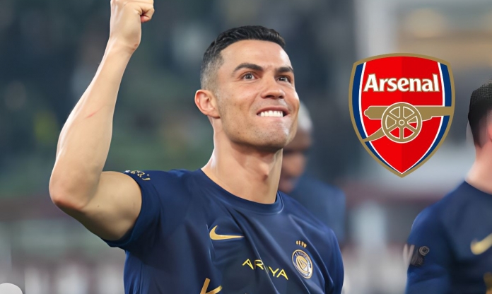 Sau Garnacho, Ronaldo tiếp tục được ngôi sao số 1 Arsenal thần tượng