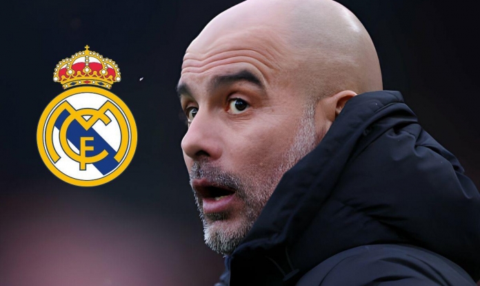 HLV Pep Guardiola phản ứng mãnh liệt khi gặp Real Madrid ở tứ kết C1