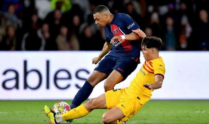 Pau Cubarsi gây sốt khi lập kỷ lục C1, biến Mbappe thành 'gã học việc'