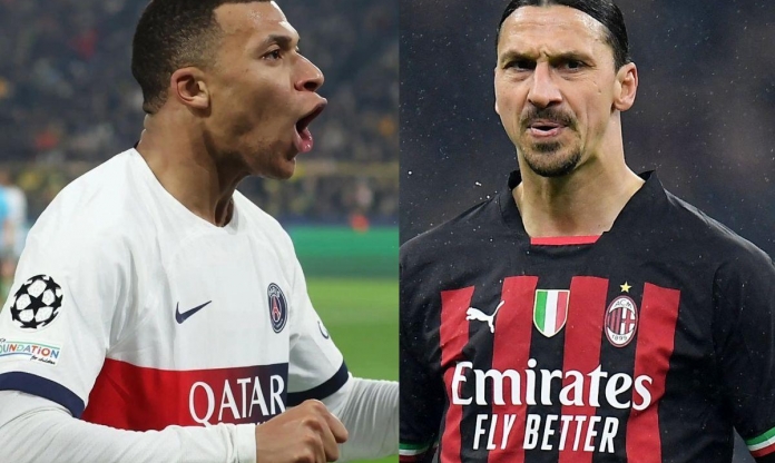 Xé lưới Barca, Mbappe cân bằng kỷ lục của Ibrahimovic