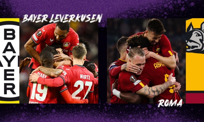 Lịch thi đấu Bán kết Cúp C2 2023/24: Bayer Leverkusen đại chiến Roma