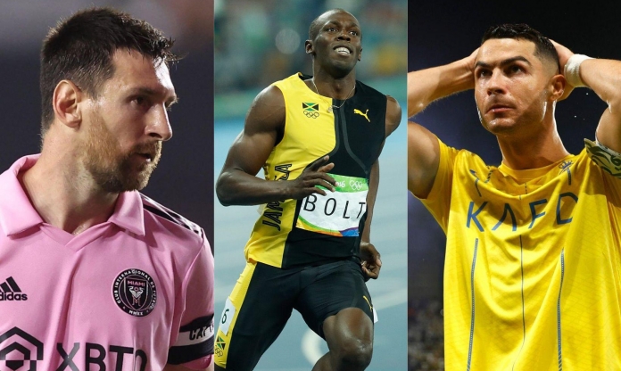 Ronaldo hay Messi? Usain Bolt nêu thẳng GOAT thực sự của bóng đá