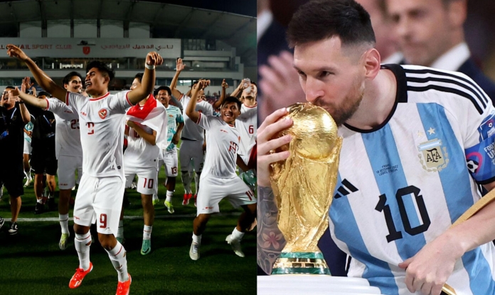 U23 Indonesia hóa 'chân mệnh thiên tử', giống hệt ĐT Argentina vô địch World Cup