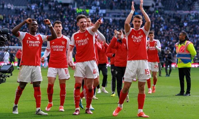 Thắng nghẹt thở, Arsenal làm nên lịch sử trước Tottenham sau 36 năm