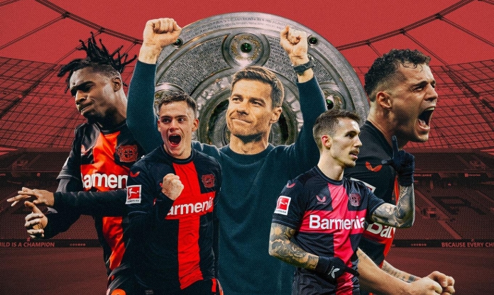 Bayer Leverkusen san bằng kỷ lục vĩ đại thế giới, xát muối vào tim Bayern Munich