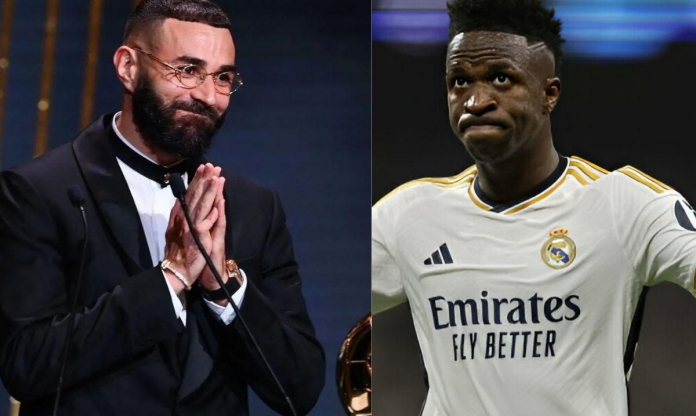 Karim Benzema phát cuồng với Vinicius: 'Em tôi khét nhất quả đất'