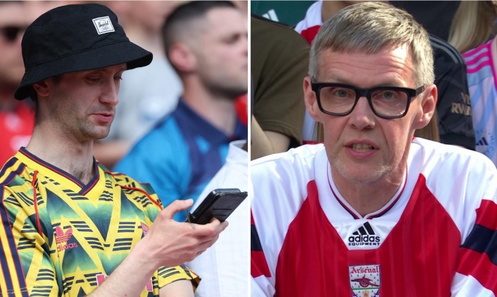 Phản ứng của CĐV Arsenal khi nghe tin Man City ghi bàn