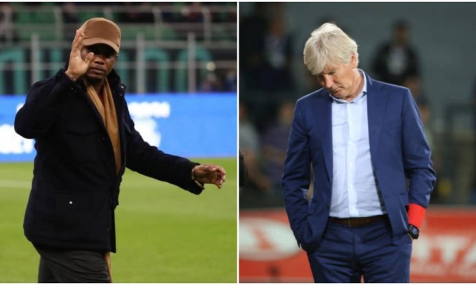 Samuel Eto'o suýt tẩn HLV tuyển Cameroon, sa thải luôn mà chưa dẫn trận nào