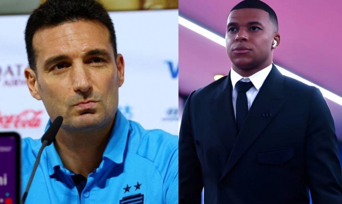 Mbappe nhận 'mưa gạch đá' từ HLV Argentina