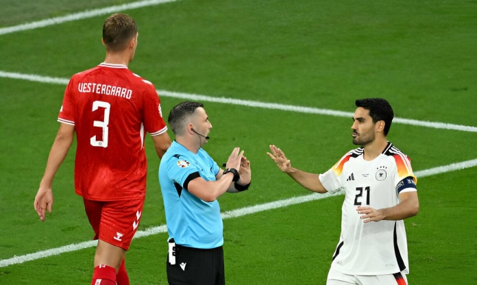 Trận Đức vs Đan Mạch xảy ra sự cố chưa từng có tại Euro 2024