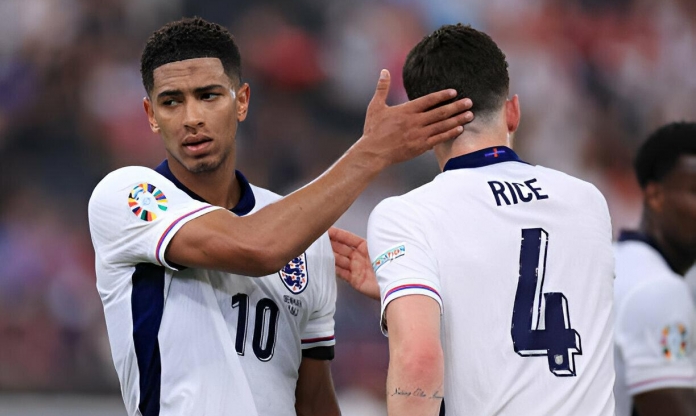 Xong! Ngã ngũ vụ Bellingham-Rice bị cấm thi đấu tại tứ kết Euro 2024