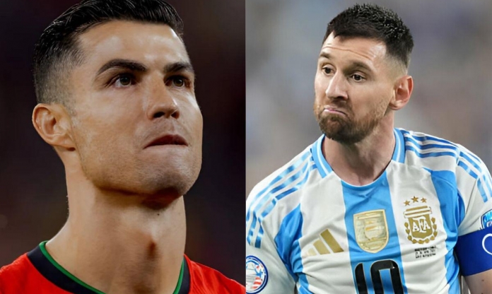 Ronaldo suýt 'về vườn', bị chế giễu bởi cái tên Messi