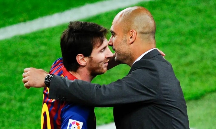 Pep Guardiola đáp trả tuyên bố ông thành công tại Barca là nhờ Messi