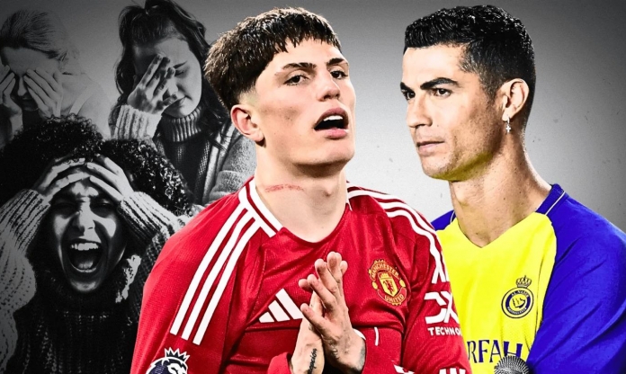 Garnacho nhận 'mưa gạch đá' vì quá ám ảnh Ronaldo