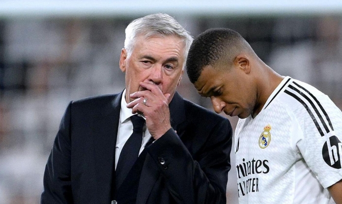 HLV Ancelotti thốt lên 1 điều về việc Mbappe bị cấm đá tứ kết C1