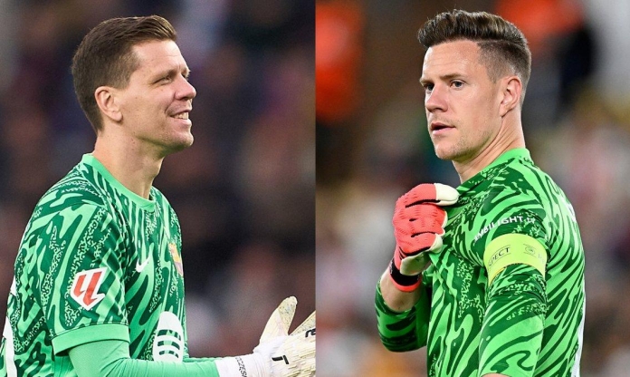 Ter Stegen hay Szczesny? Flick tiết lộ thủ môn bắt chính cho Barca đến cuối mùa