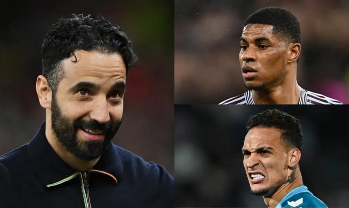 HLV Ruben Amorim chốt số phận Antony và Rashford tại MU