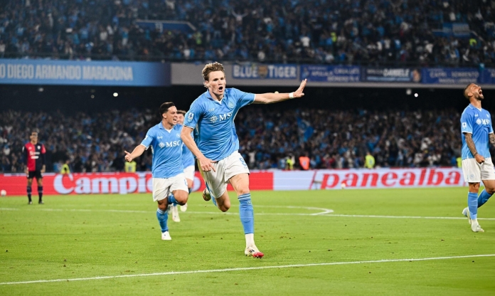 Vượt qua Inter, Napoli lên ngôi vô địch Serie A lần thứ 4