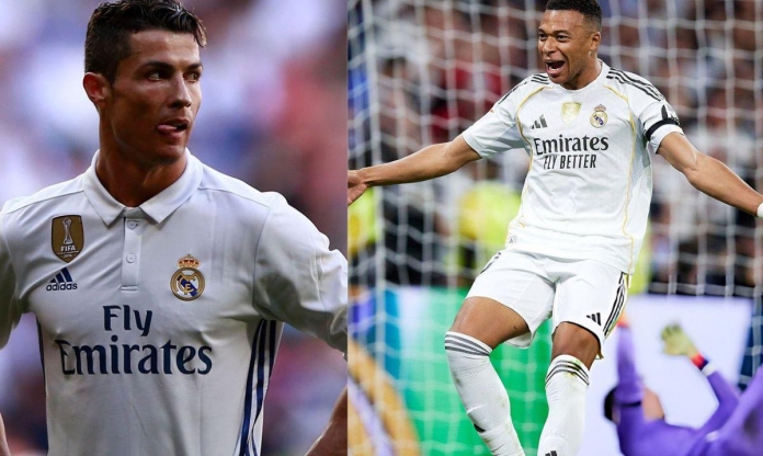 Kỷ lục vĩ đại của Ronaldo chính thức bị Mbappe san bằng