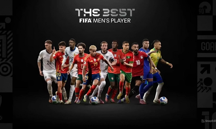 FIFA The Best 2025: Yamal tái chiến Dembele, top 10 gây bão