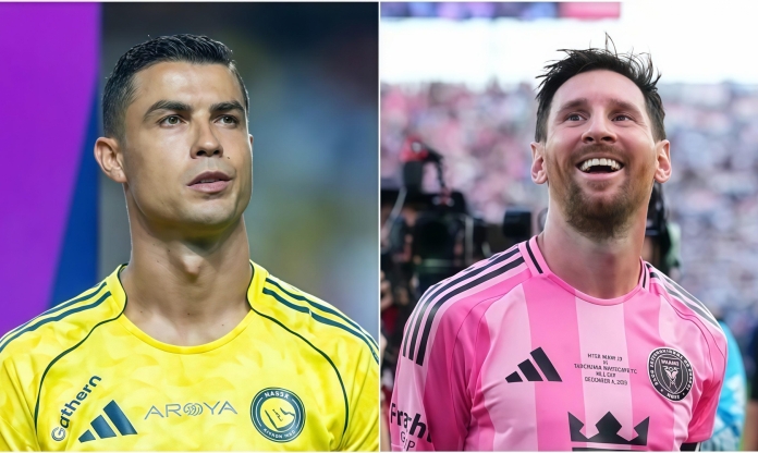 Phản ứng của Ronaldo trong ngày Messi lên đỉnh tại MLS