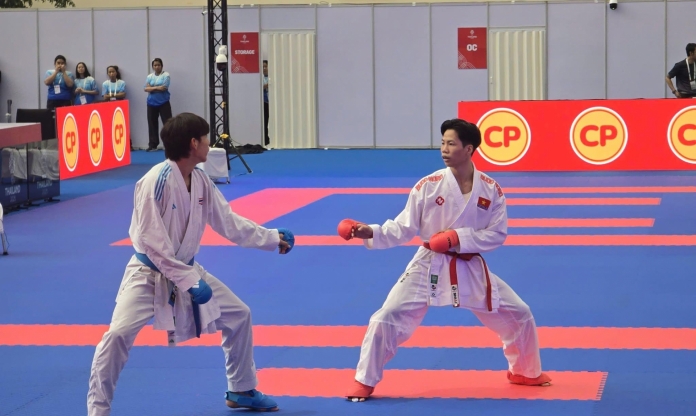 Thắng áp đảo Thái Lan, võ sĩ Việt Nam hiên ngang giành HCV SEA Games