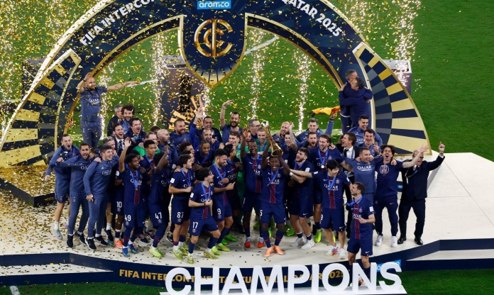 PSG chính thức hoàn tất cú ăn 6 trong năm 2025
