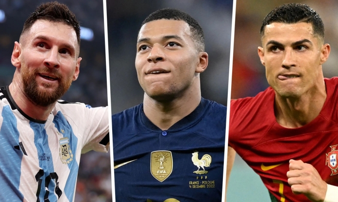 So sánh tuổi 25 ở ĐTQG: Mbappe xuất sắc hơn Messi và Ronaldo thế nào?