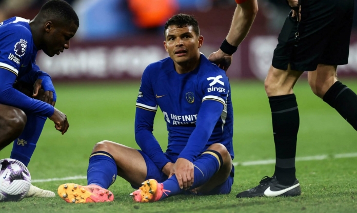 Thiago Silva đã chơi trận cuối cùng trong màu áo Chelsea?