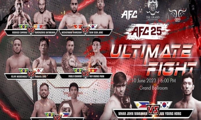 Giải MMA châu Á sắp về Việt Nam: 'Zombie Hàn Quốc' quyết hạ chiến thần Philippines